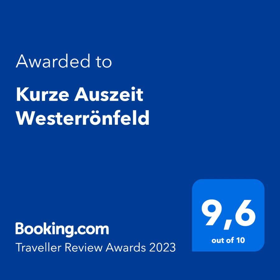 Kurze Auszeit Westerroenfeld Westerronfeld Exteriör bild